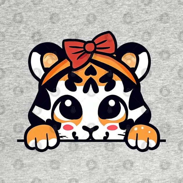 Sneaky japanese tiger so cute by Deartexclusive